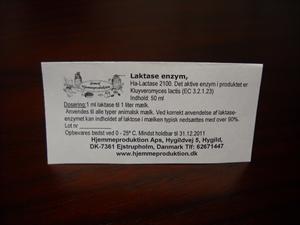 Laktas enzym, 50 ml